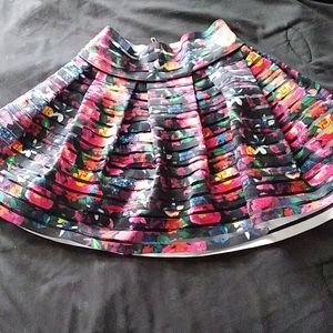 Flowered skirt